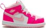 Jordan Kids "Air Jordan 1 Mid Fierce Pink sneakers" Roze - Thumbnail 2