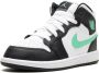 Jordan Kids Air Jordan 1 Mid "Green Glow" sneakers Zwart - Thumbnail 5