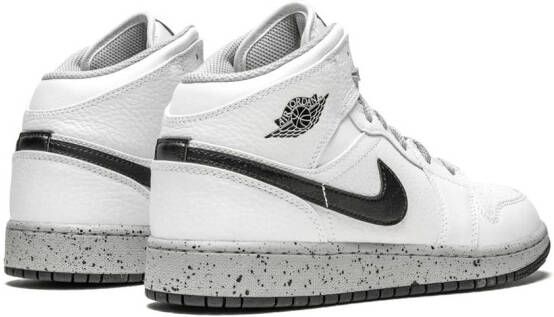 Jordan Kids Air Jordan 1 Mid (GS) sneakers Wit