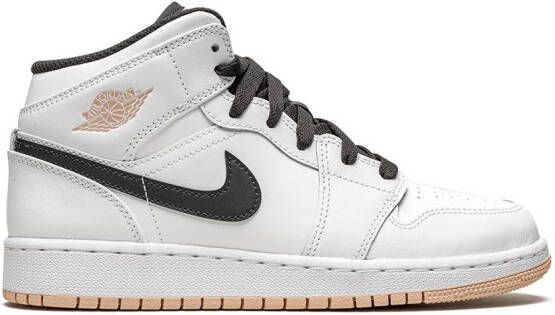 Jordan Kids Air Jordan 1 Mid GS sneakers Wit