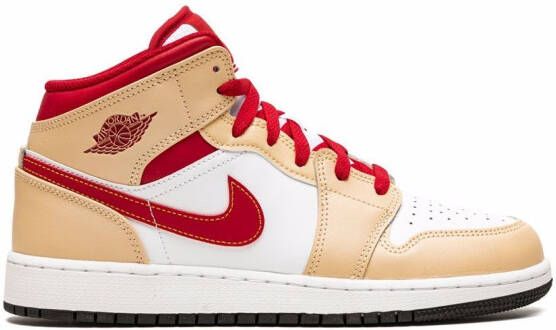 Jordan Kids Air Jordan 1 Mid GS sneakers Wit