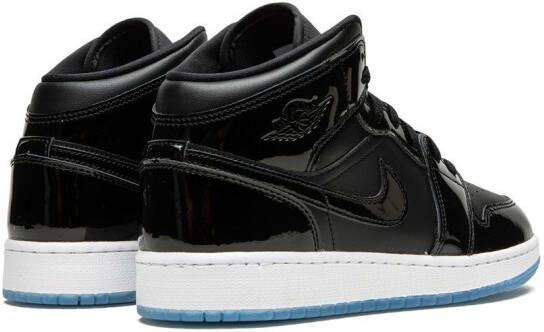 Jordan Kids Air Jordan 1 GS sneakers Zwart