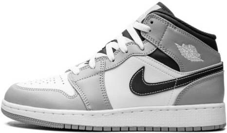 Jordan Kids "Air Jordan 1 Light Smoke Grey sneakers" Wit