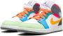 Jordan Kids Air Jordan 1 Mid "Multi Color" sneakers Wit - Thumbnail 5