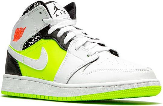 Jordan Kids Air Jordan 1 Mid Notebook sneakers Wit