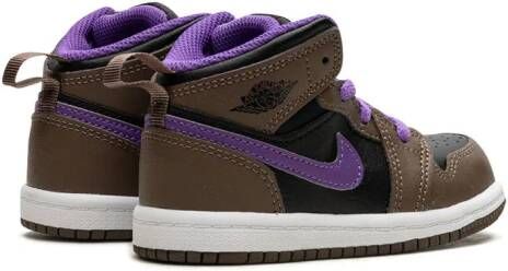 Jordan Kids "Air Jordan 1 Mid Palomino sneakers" Bruin