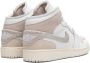 Jordan Kids "Air Jordan 1 Mid SE Craft Inside Out White Sail sneakers" Wit - Thumbnail 3
