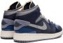 Jordan Kids Air Jordan 1 Mid SE Craft sneakers Blauw - Thumbnail 3