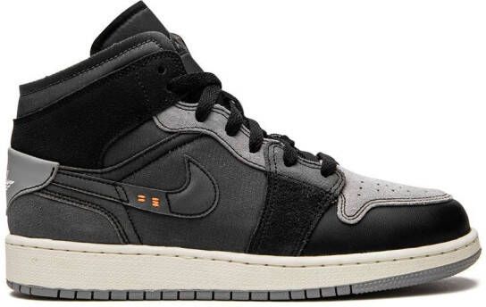 Jordan Kids Air Jordan 1 Mid SE Craft sneakers Zwart