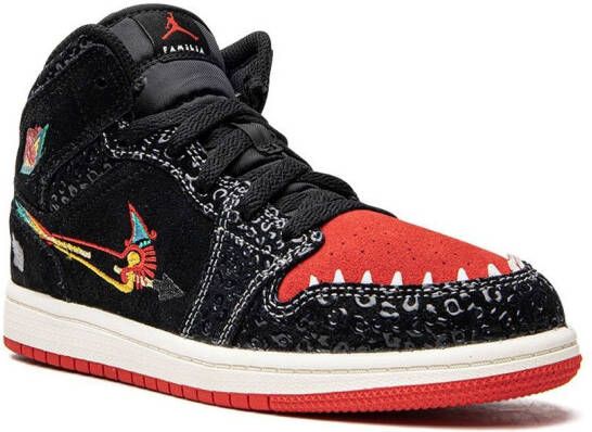 Jordan Kids "Air Jordan 1 Mid SE SIEMPRE Familia sneakers" Zwart