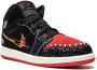 Jordan Kids "Air Jordan 1 Mid SE SIEMPRE Familia sneakers" Zwart - Thumbnail 2