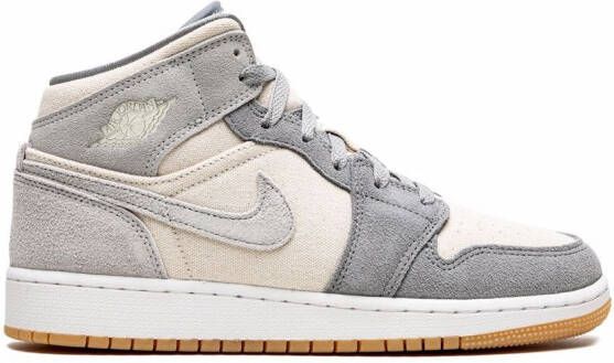 Jordan Kids Air Jordan 1 Mid SE sneakers Beige