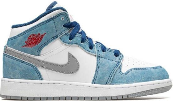 Jordan Kids Air Jordan 1 Mid SE sneakers Blauw