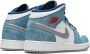 Jordan Kids Air Jordan 1 Mid SE sneakers Blauw - Thumbnail 3