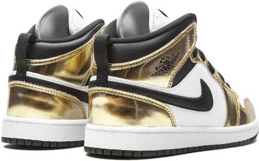 Jordan Kids Air Jordan 1 Mid SE sneakers Goud