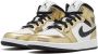 Jordan Kids Air Jordan 1 Mid SE "Metallic Gold" sneakers Goud - Thumbnail 2