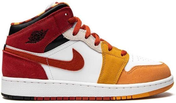 Jordan Kids Air Jordan 1 Mid SE sneakers Oranje