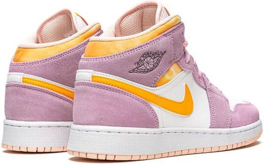 Jordan Kids Air Jordan 1 Mid SE sneakers Roze