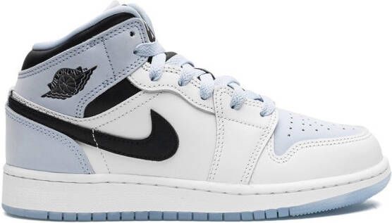 Jordan Kids Air Jordan 1 Mid SE sneakers Wit