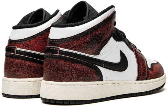 Jordan Kids Air Jordan 1 Mid SE sneakers Wit