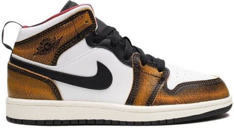 Jordan Kids Air Jordan 1 Mid SE sneakers Wit