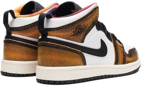 Jordan Kids Air Jordan 1 Mid SE sneakers Wit