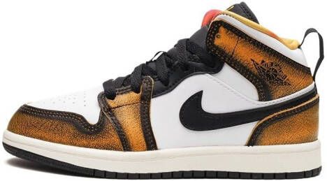 Jordan Kids Air Jordan 1 Mid SE sneakers Wit