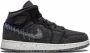 Jordan Kids Air Jordan 1 Mid SE sneakers Zwart - Thumbnail 2