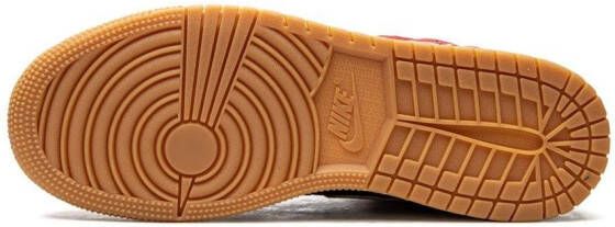 Jordan Kids Air Jordan 1 Mid SE sneakers Zwart