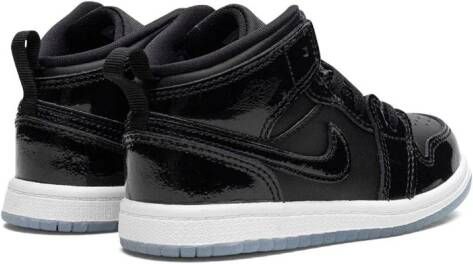 Jordan Kids "Air Jordan 1 Mid SE Space Jam sneakers " Zwart