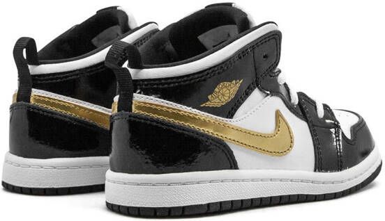 Jordan Kids Air Jordan 1 Mid SE (TD) sneakers Zwart