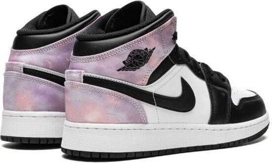 Jordan Kids "Air Jordan 1 Mid SE Tie Dye sneakers " Wit