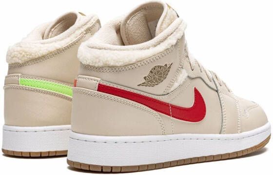 Jordan Kids Air Jordan 1 Mid sneakers Beige