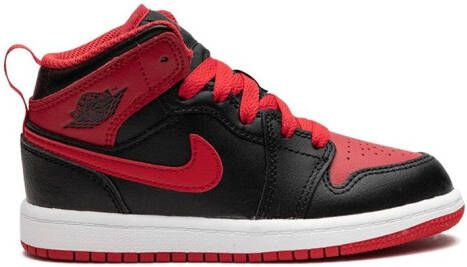 Jordan Kids Air Jordan 1 Mid sneakers Zwart