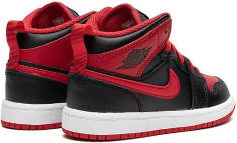 Jordan Kids Air Jordan 1 Mid sneakers Zwart