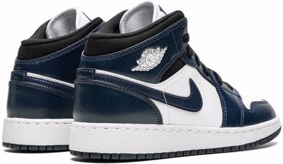 Jordan Kids Air Jordan 1 Mid "Armory Navy" sneakers Blauw