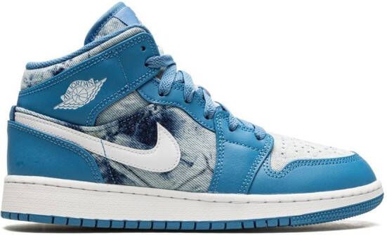 Jordan Kids Air Jordan 1 Mid sneakers Blauw