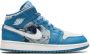 Jordan Kids Air Jordan 1 Mid sneakers Blauw - Thumbnail 2