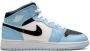 Jordan Kids Air Jordan 1 Mid "Ice Blue" sneakers Blauw - Thumbnail 2