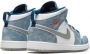 Jordan Kids Air Jordan 1 Mid sneakers Blauw - Thumbnail 3