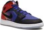 Jordan Kids Air Jordan 1 Mid sneakers Blauw - Thumbnail 2