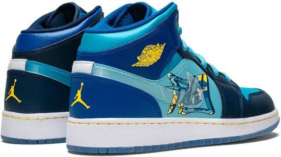 Jordan Kids Air Jordan 1 Mid sneakers Blauw