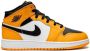 Jordan Kids Air Jordan 1 Mid sneakers Geel - Thumbnail 2