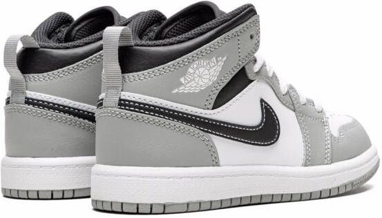 Jordan Kids Air Jordan 1 Mid "Light Smoke Grey" sneakers Grijs