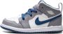 Jordan Kids Air Jordan 1 Mid sneakers Grijs - Thumbnail 5