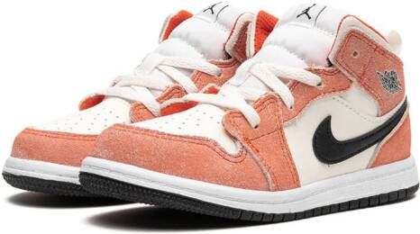 Jordan Kids Air Jordan 1 Mid sneakers Oranje