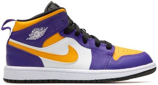 Jordan Kids Air Jordan 1 Mid sneakers Paars