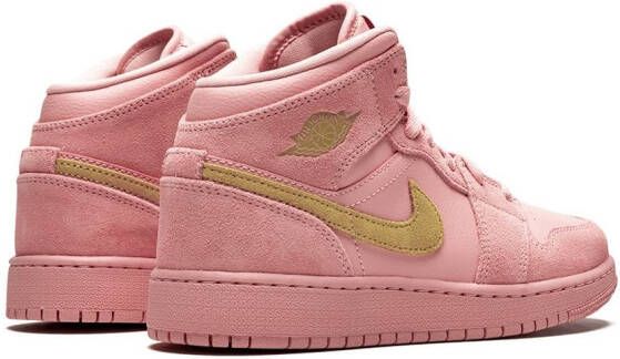 Jordan Kids Air Jordan 1 Mid sneakers Roze