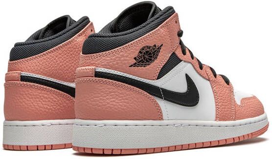 Jordan Kids Air Jordan 1 Mid sneakers Roze