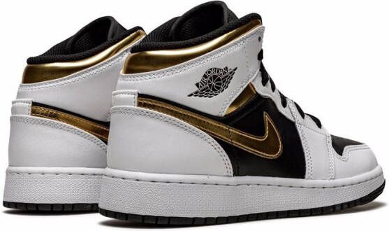 Jordan Kids Air Jordan 1 Mid sneakers Wit